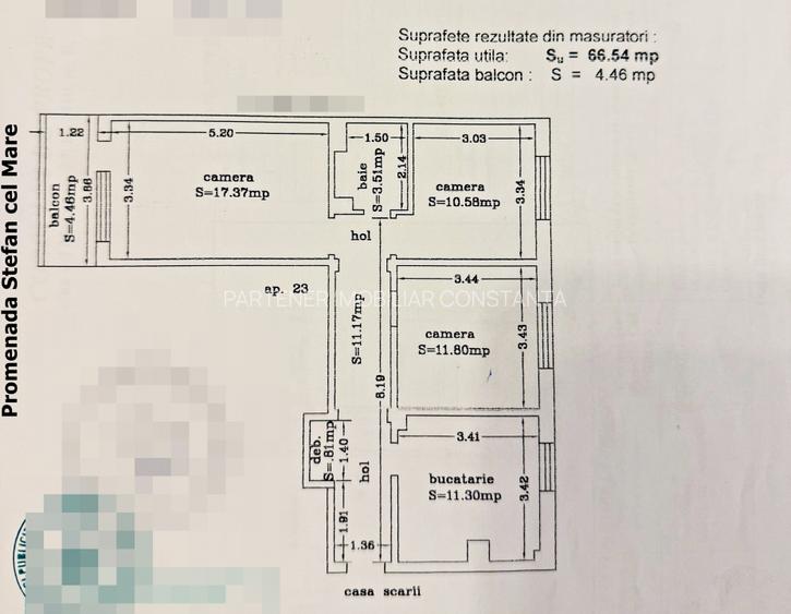 Comision 0% | Apartament 3 camere Tomis Mall - Plaja Modern - 5
