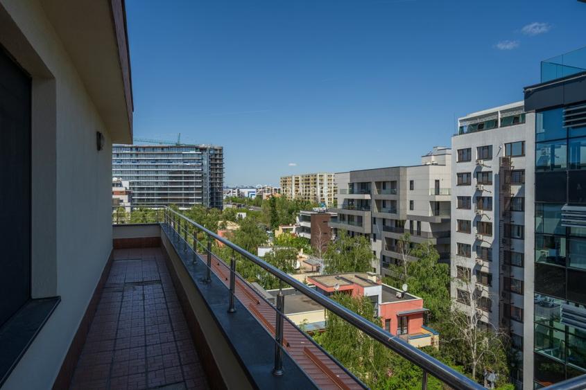 Unic pe etaj! Penthouse 5 camere, 482 mp, lift privat – Satul Francez - 47