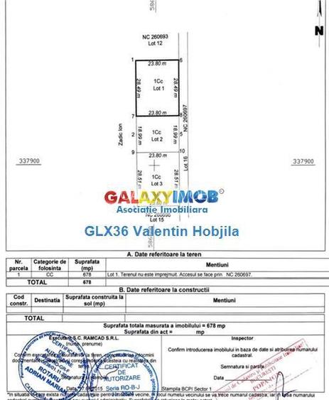 Vanzare teren  cu PUZ  638 mp Baneasa Greenfield Teisani - 7
