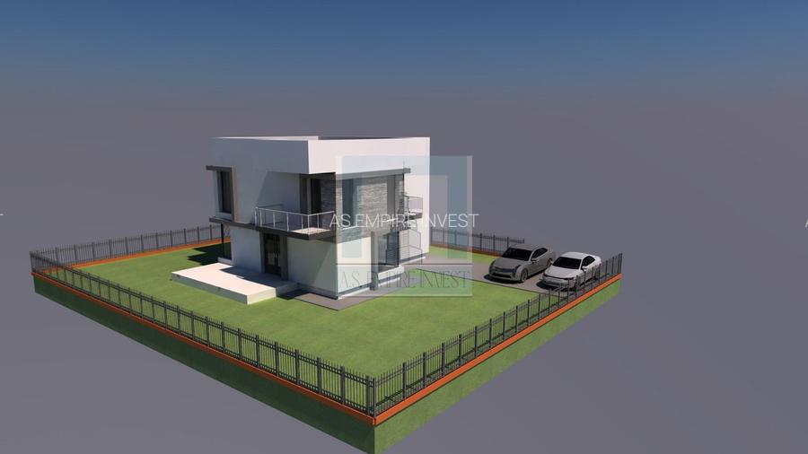 Casa 4 camere,stil Mediteranean- zona Primăverii. Sanpetru - 10