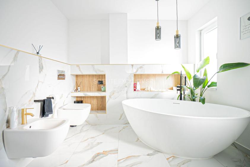 Lumina – Casa P+1E de vânzare, mobilată/echipata, cu piscină si garaj. - 11