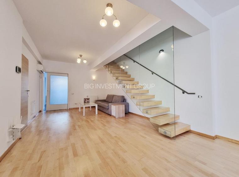 Capitale, imobil  2014, apartament stil duplex, scara interioara, curte proprie - 3