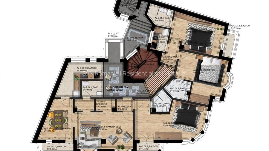 REC3001138 Cladire Subsol 2 Etaje si Mansarda 856 mp zona centrala Sector 2 Bucu - 4