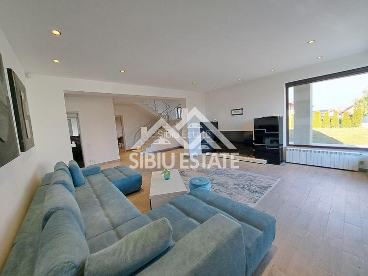 Casa Sibiu, terase panoramice, garaje, teren mare, Sura Mica - 4