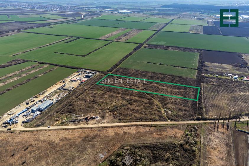 Teren intravilan cu PUZ aprobat - 23700 mp - Ghiroda - Timiș - 5