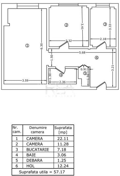 2 camere renovat la 5 minute de Metrou Stefan cel Mare - 12