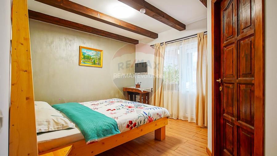 Cabana la Flo, 8 cam,P + M, teren 888 mp oportunitate de investitie ! - 14