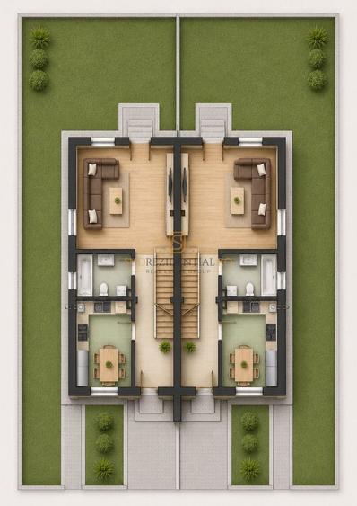 Gloriei Village Bragadiru - Vila tip duplex cu 4 camere