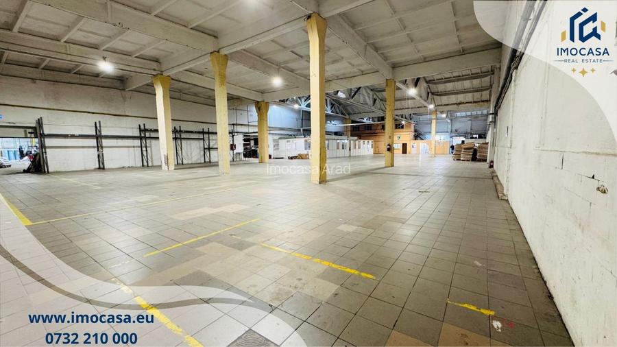Hală de închiriat divizată, dotată Aradul nou 500-4000 mp - 4
