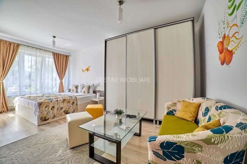 Garsoniera 40 mp parter, cu loc de parcare si balcon, situata in  Avantgarden 3 - 3