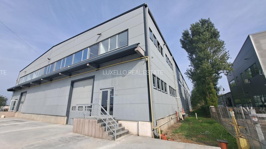 HALA DEPOZITARE CU ETAJ PARTIAL PENTRU BIROURI AMPLASAMENT: OTOPENI - 52