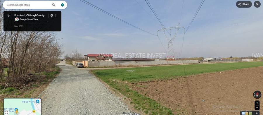 Teren 500 mp de vanzare, Frumusani - Postavari, acces rapid A0 si DNCB - 4