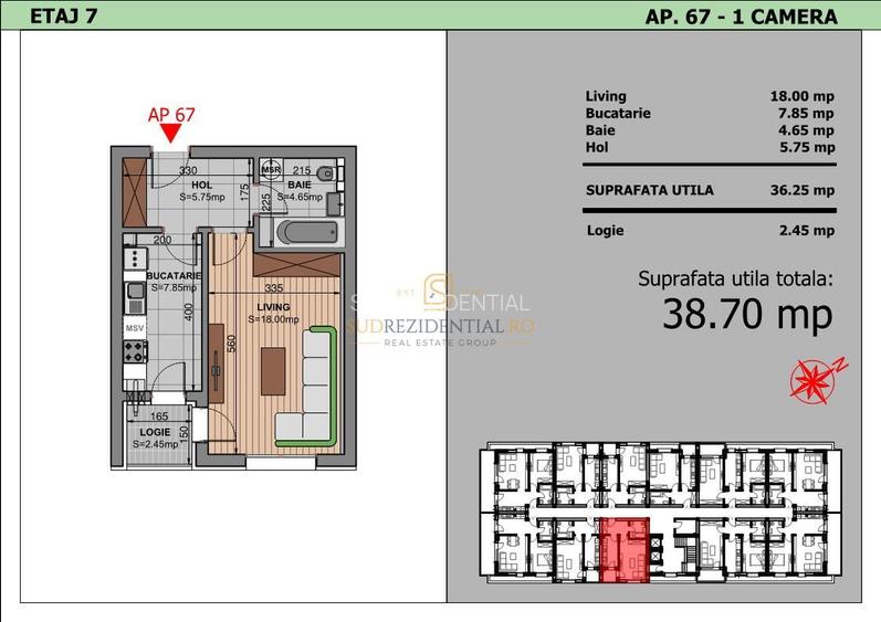 Garsoniera de vanzare, 0% Comision - Metalurgiei, Berceni, Sector 4 - 1