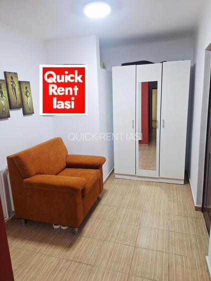 Copou Universitate ( Negruzzi) Apartament 1Camera Spatios Modern De Inchiriat - 8