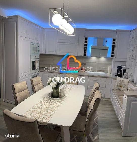 Cvadruplex modern, mobilat și utilat complet | Terasă 18 mp | 2 parcări - 4
