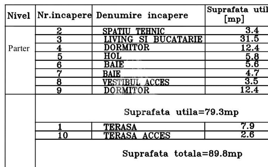 Duplex cu perete dublu, 3 camere si 2 bai, la cheie in Calea Urseni - 11