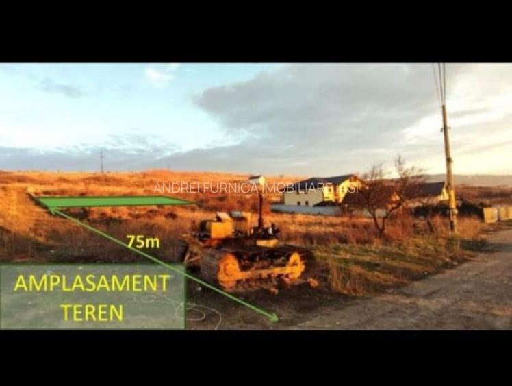 Bucium str Teascului lot 500mp intravilan  utilitati aproape - 3