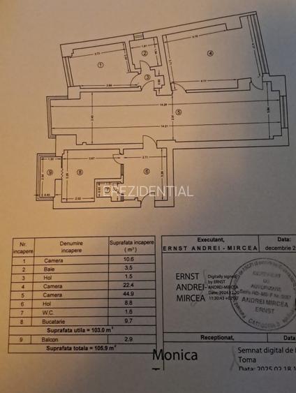 Apartament 4 camere-spatios-centrala proprie- zona Unirii / Biblioteca Nationala - 6