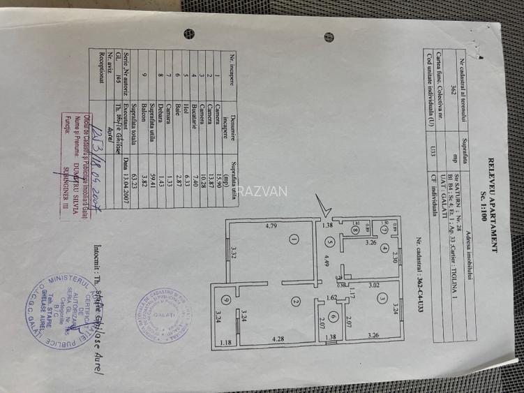 Titlu: Apartament 3 camere premium, renovare totală, etaj 1 + garaj, zona Cuza D - 8