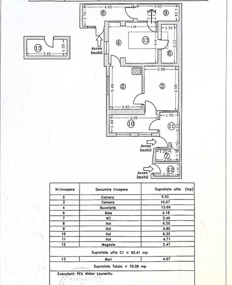Casă 3 camere | KM 5 | Poziționare pe colț | Comision 0% - 20