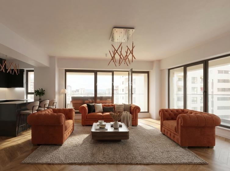 Vita Bella Pipera — 3 cam, 94 mp, mobilat, renovat. Comision 0% TVA 0% - 3