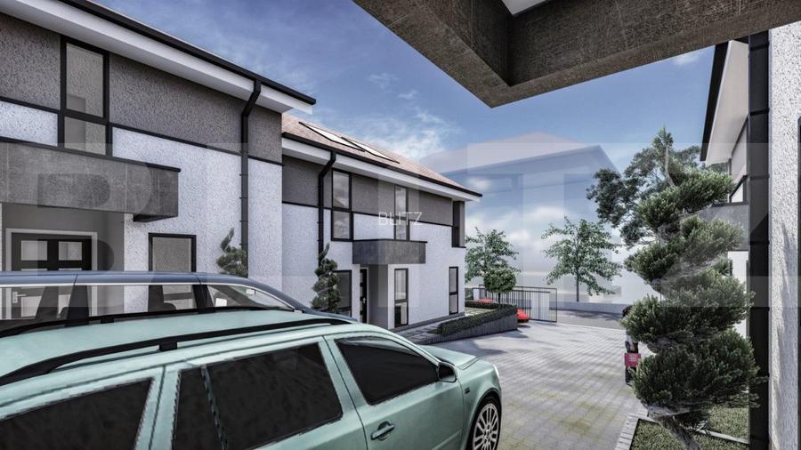 Ansamblu rezidential  cu case tip Duplex de 118mp pe Valea Chintaului - 5
