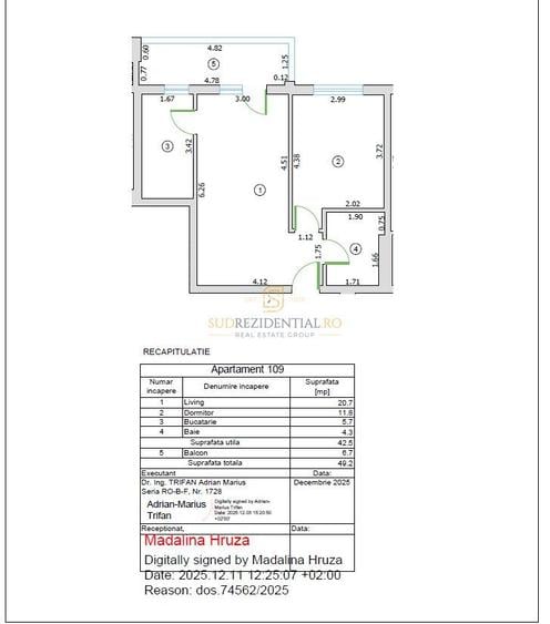 Apartament cu 2 camere, prima inchiriere, complet mobilat, Sector 5 - 1