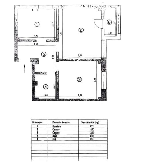 ►  Compozitori 2 Camere 53,5m² Mobilat Utilat Centrala Loc de Parcare Izolat - 7