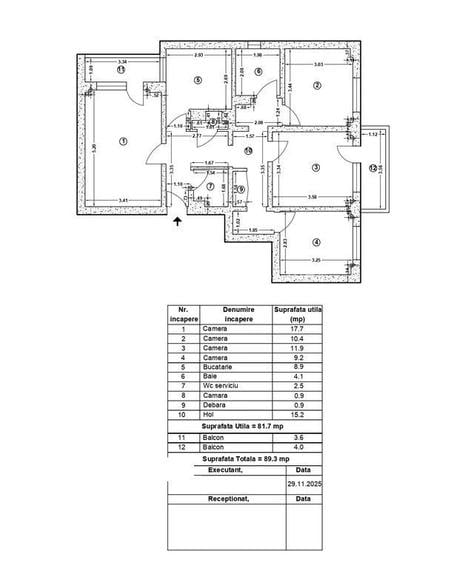 Apartament 4 camere, Bld. Tineretului. Parc. Palatul Copiilor. - 3