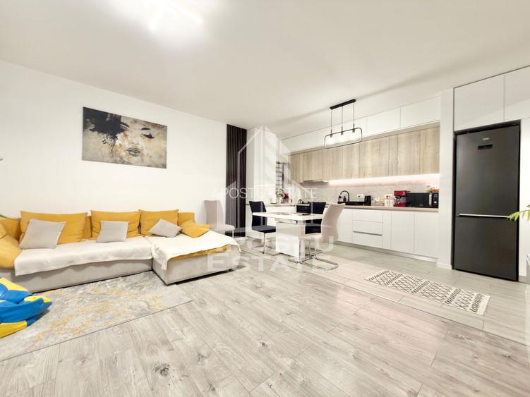 Apartament cu 3 camere mobilat, 70 mp utili, in Giroc la etajul 2. - 11