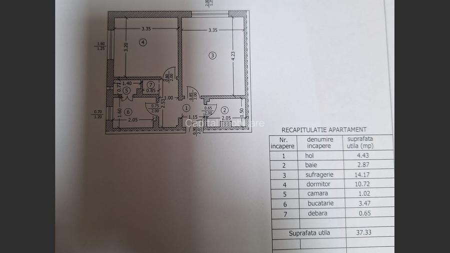Apartament 2 camere parter Vest Lamaita  - 5