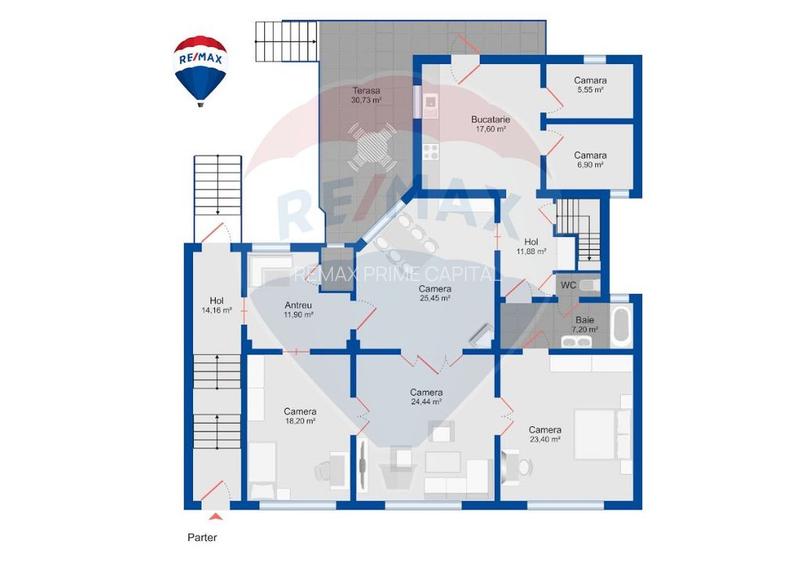 Casă Evreiască de Vânzare, Singur în Curte în zona Ultracentral - 5