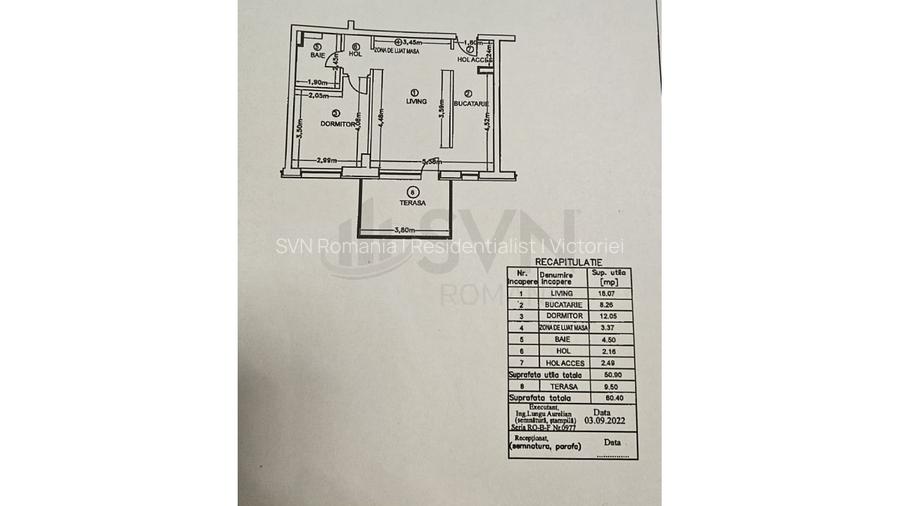 REA1027129 Apartament 2 Camere I Porsche PiperaI Liber - 8