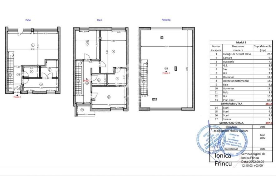 Vila moderna 6 camere 200 mp utili Pipera M Millo - 3