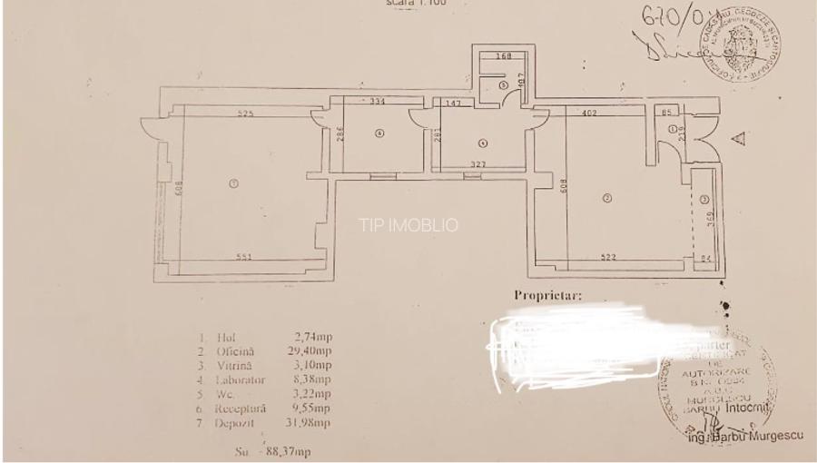 Spațiu comercial | Bd. Timisoara | suprafata 100 mp | 1950 euro+TVA - 2