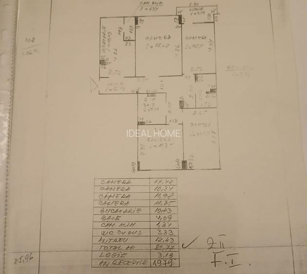 Apartament 4 camere decomandat, cartier Manastur - 8