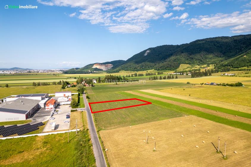 Teren industrial Brașov, ieșire spre Cristian, 55 metri front stradal - 5