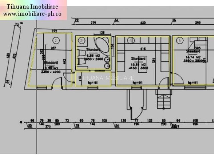 Apartament 2 camere de inchiriat : str.A Vlahuta - 12