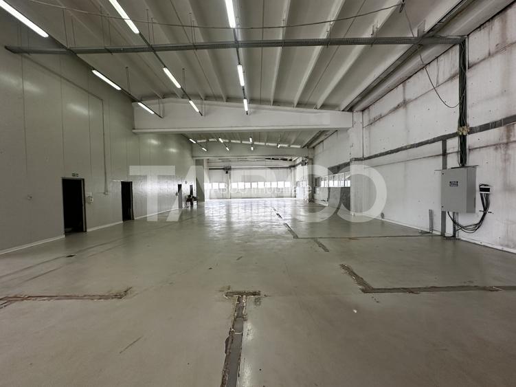 Hala industriala de inchiriat in Selimbar acces tir curte privata - 3