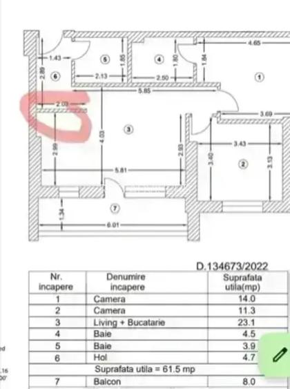 Apartament 3 camere mobilat si utilat lux | Bloc nou | Titan| Metrou I - 13