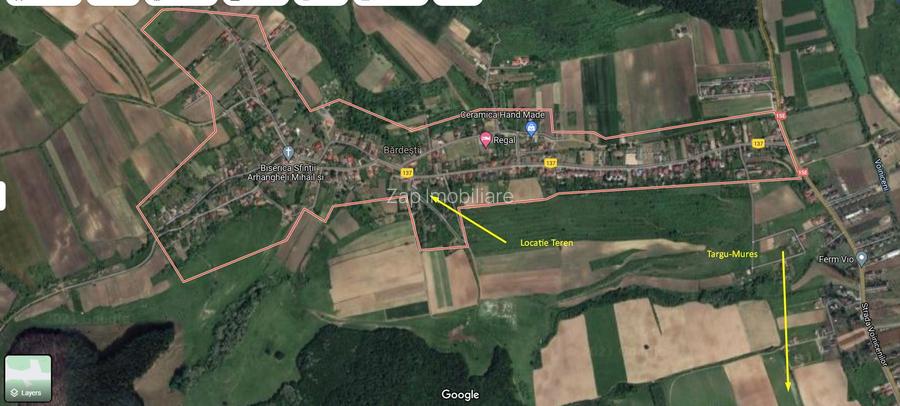 Bardesti - Teren intravilan 1247 mp, toate utilitatile, - 7