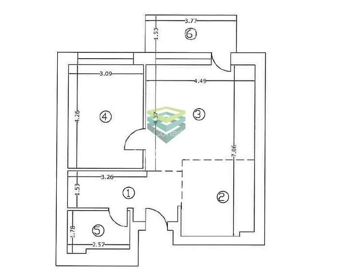 Zona verde | Apartament 2 camere | Prima Chirie | 5 min Metrou - 1