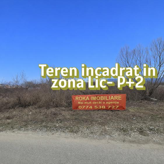 Teren intravilan 4.797 mp Bujoreni (Lăzărești) – zonă Lic, P+2E - 4