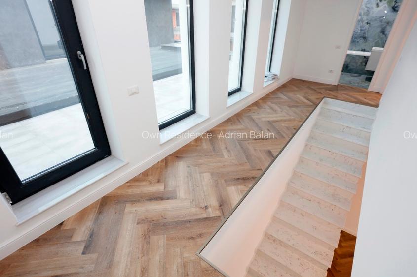 Vila moderna cu piscina Tunari Ilfov pe malul lacului Pasarea  - 10