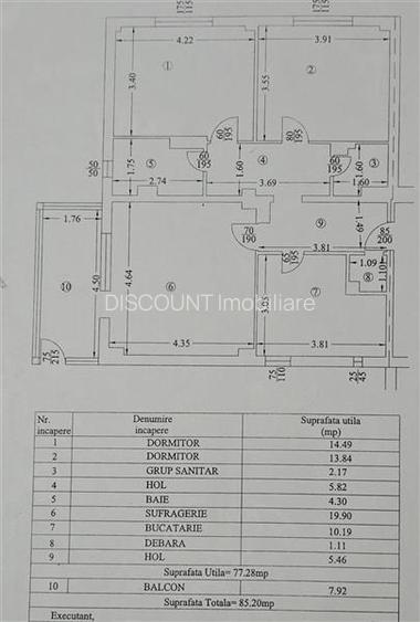 Apartament 3 camere zona Marasesti - 10