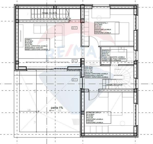 Henri Coandă | Aviatiei | Pipera Casă moderna | proiect unic - 17