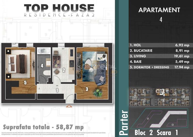 Apartament 2 camere, stradal, Bd. Metalurgiei, Parc Tudor Arghezi - 7