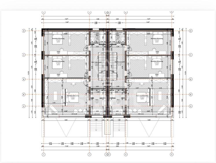 Teren autorizat duplex Europa 669 mp front 28 m construibil imediat - 4