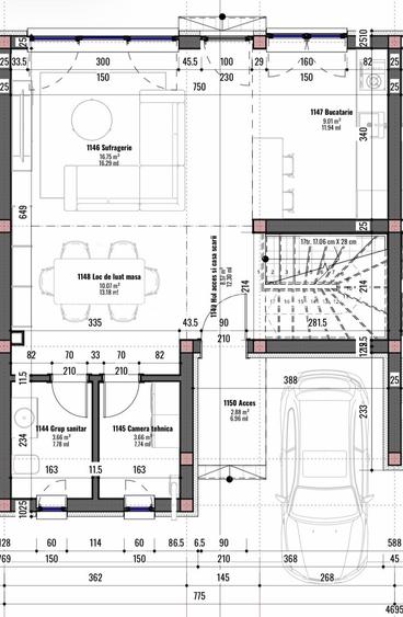 Spațiu, 3 Dormitoare, Curte și Parcare Proprie - 2
