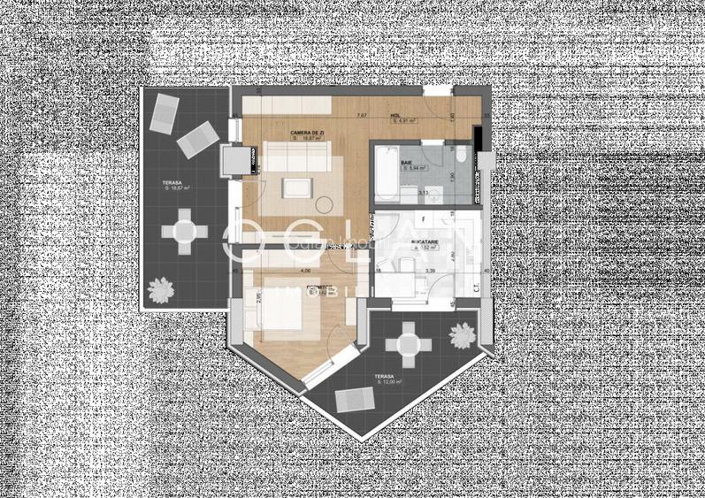 Apartament 2 camere  exclusivist - Doamna Stanca - 8